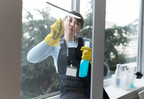 Nettoyage de vitres intérieures et extérieures à Guainville